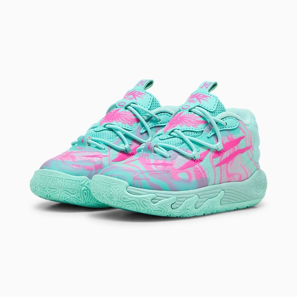 Puma LaMelo Ball MB.03 Miami Toddler Basketball Shoes 6C